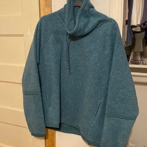 Nike Women’s Teal Long Sleeve Turtle Neck Sweater